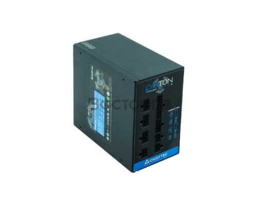 Блок питания Chieftec 1000W Retail BDF-1000C [Proton] МОДУЛЬНЫЙ, ATX v.2.3/EPSx2, 80+BRONZE >85%, A.PFC, 6x PCI-E (6+2-Pin), 9x SATA, 3x MOLEX, Fan