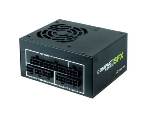 Блок питания SFX Chieftec CSN-550C (550W, ATX 2.3, Active PFC, 80mm fan, 80 PLUS gold, Full Cable Management) Retail