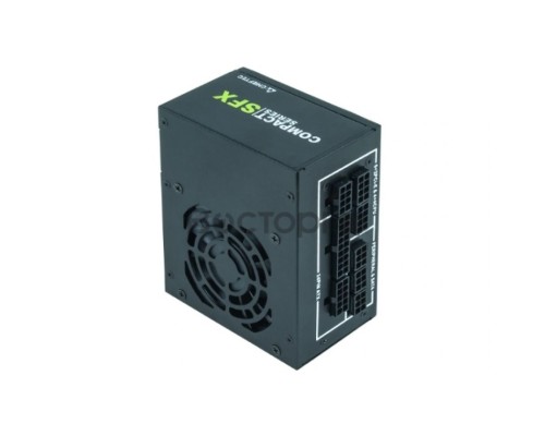 Блок питания SFX Chieftec CSN-550C (550W, ATX 2.3, Active PFC, 80mm fan, 80 PLUS gold, Full Cable Management) Retail