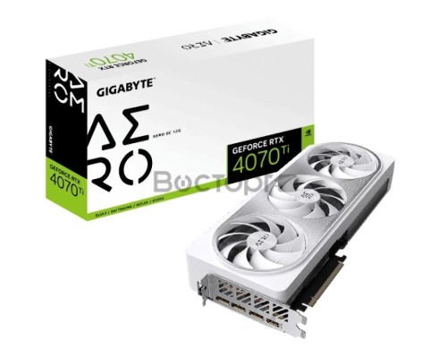 Видеокарта Gigabyte RTX4070Ti AERO OC 12GB