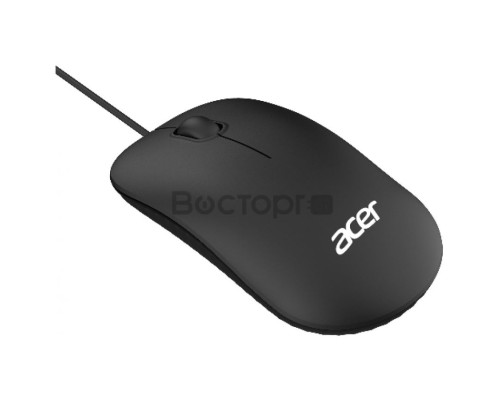 Мышь Acer OMW122 черный оптическая (1200dpi) USB (3but)