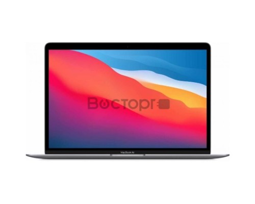 Ноутбук MacBook Air, 13-inch MacBook Air, Model A2337: Apple M1 chip with 8-core CPU and 7-core GPU, 8GB, 256GB - Space Grey. (MGN63RU/A)