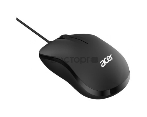 Мышь Acer OMW140 черный оптическая (1200dpi) USB (3but)