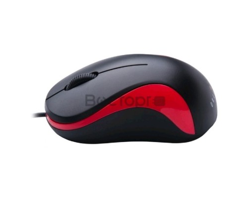 Мышь Oklick 115S for Notebooks Black/Red Optical 1000DPI USB