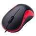 Мышь Oklick 115S for Notebooks Black/Red Optical 1000DPI USB