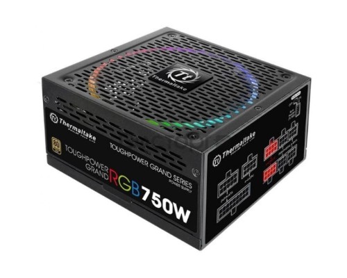 Блок питания ATX Thermaltake Toughpower Grand RGB Gold (RGB Sync Edition) 750W PS-TPG-0750FPCGEU-S 750W v2.4, EPS v2.92/A-PFC/вентилятор 140мм RGB/EU/