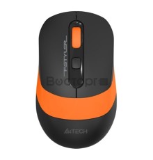 Мышь A4Tech Fstyler FG10S черный/оранжевый оптическая (2000dpi) silent беспроводная USB (4but)