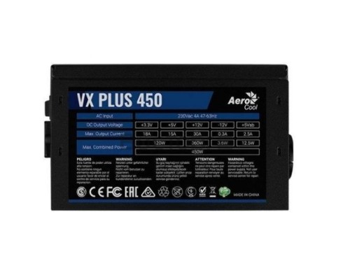 Блок питания AeroCool VX Plus 450W