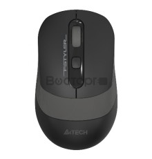 Мышь A4Tech Fstyler FG10S черный/серый оптическая (2000dpi) silent беспроводная USB (4but)