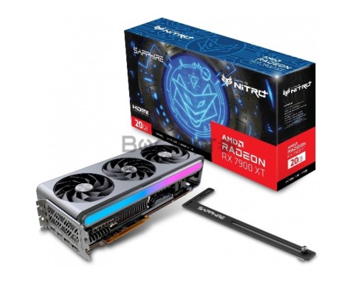 Видеокарта Sapphire PCI-E 4.0 11323-01-40G NITRO+ RX 7900 XT GAMING OC VAPOR-X AMD Radeon RX 7900XT 20480Mb 320 GDDR6 2220/20000 HDMIx2 DPx2 HDCP Ret