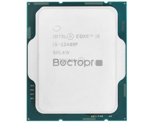 Процессор Intel Core i5-12400F Soc-1700 (CM8071504650609S RL5Z CM8071504555318S RL4W) (2.5GHz) OEM