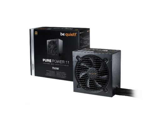 Блок питания ATX Be quiet! PURE POWER 11 BN295 700W / ATX 2.4, Active PFC, 80PLUS Gold, 120mm fan / RTL