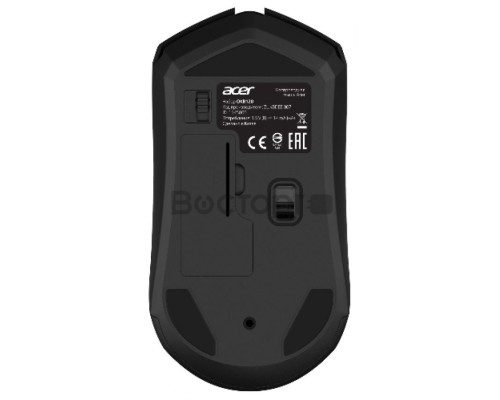 Клавиатура + мышь Acer OKR120 клав:черный мышь:черный USB беспроводная Multimedia