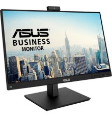 Монитор IPS для видеоконференций, ASUS BE24EQSK 23,8” FHD(1920x1080), 300 cd/㎡, 1000:1, 178°(H)/178°(V), 5ms, веб-камера FHD, D-SUB,HDMI,DP,USB, микрофонный массив, Speakers, HAS, Frameless Design,