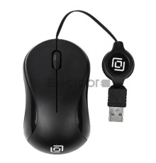 Мышь Oklick 115SR черный оптическая (800dpi) USB для ноутбука (2but)