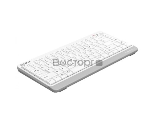 Клавиатура A4Tech Fstyler FBK11 белый/серый USB беспроводная BT/Radio slim