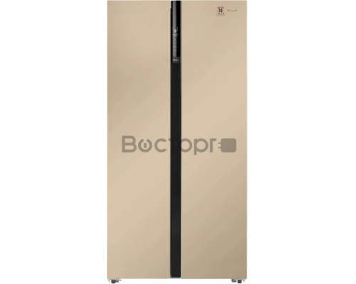 Холодильник Weissgauff WSBS 600 BeG NoFrost Inverter