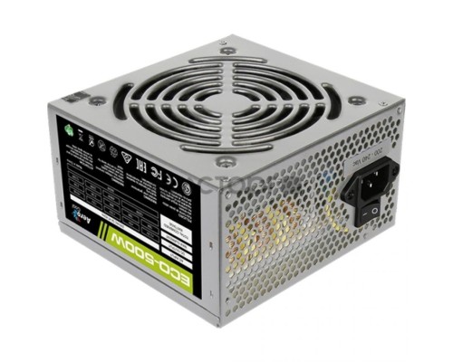 Блок питания Aerocool 500W Retail ECO-500W (500 Вт)