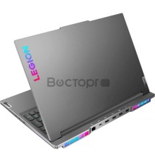 Ноутбук Lenovo Legion 7 16IAX7 16"(2560x1600 IPS)/Intel Core i7 12800HX(2Ghz)/32768Mb/2048SSD/noDVD/GeForce RTX3070Ti/2.53kg/storm grey/Win11H+300W