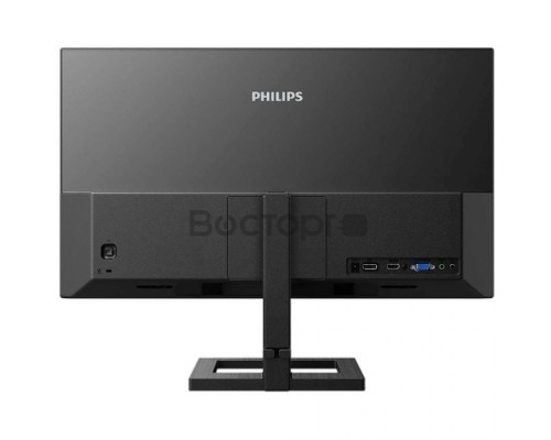 Монитор 23.8'' Philips 242E2FA LCD [16:9] 1920х1080(FHD) IPS, nonGLARE, 300cd/m2, H178°/V178°, 1000:1, 50M:1, 16.7M, 4ms, VGA, HDMI, DP, Tilt, Swivel, Speakers, 3Y, Black