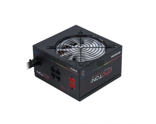 Блок питания ATX Chieftec CTG-650C-RGB 650W, Active PFC, RGB Rainbow 120mm fan, 80 PLUS BRONZE, Cable Management Retail