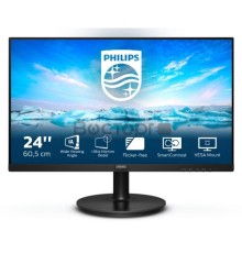 Монитор 23.8" PHILIPS 241V8L/00(01) Black (VA, 1920x1080, 75Hz, 4 ms, 178°/178°, 250 cd/m, 3000:1, +HDMI)