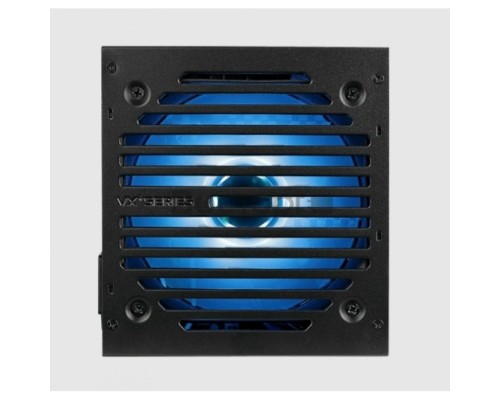 Блок питания Aerocool VX Plus 650 RGB 650W, ATX v2.3, RGB Fan 12cm, 500mm cable, Retail (VX PLUS 650 RGB)