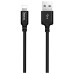 Кабель USB 2.0 hoco X14, AM/Lightning M, черный, 1м