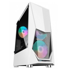 Корпус ATX 1STPLAYER DK-3 белый, без БП, с окном, USB 3.0, 2*USB 2.0, audio