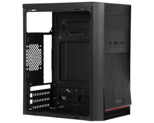 Корпус компьютерный DIGMA отсутствует Black (DC-MATX100-U2)