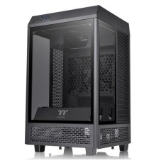 Корпус mini-ITX Thermaltake The Tower 100 CA-1R3-00S1WN-00 черный, без БП, панель из закаленного стекла, USB Type-C, 2*USB 3.0, audio