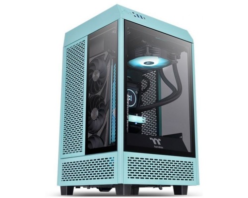 Корпус Thermaltake The Tower 100 Turquoise CA-1R3-00SBWN-00 (Mini-Tower)