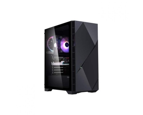 Корпус eATX Zalman Z3 ICEBERG BLACK черный, без БП, боковая панель из закаленного стекла, 2*USB 3.0, USB 2.0, audio