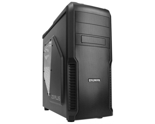 Корпус ATX Zalman Z3 Plus черный, без БП (4x120mm,USB2.0 x 2 + USB3.0,Audio)