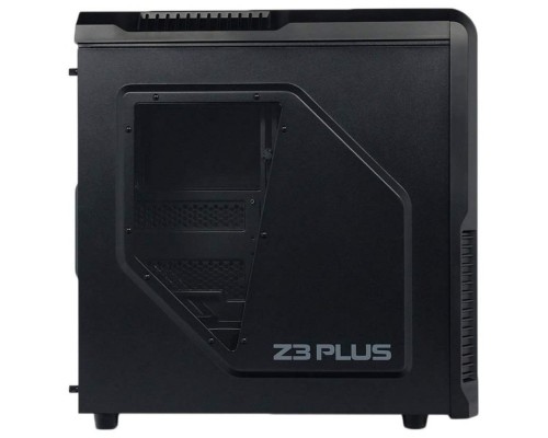 Корпус ATX Zalman Z3 Plus черный, без БП (4x120mm,USB2.0 x 2 + USB3.0,Audio)