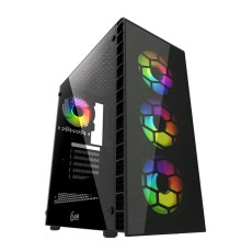 Корпус ATX Powercase Mistral G4С ARGB CMIG4C-A4 черный, без БП, с окном, USB 3.0, 2*USB 2.0, audio