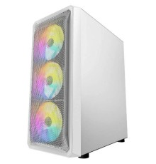 Корпус ATX Powercase Mistral Z4 White CMIZW-L4 белый, без БП, боковая панель из закаленного стекла, USB 3.0, 2*USB 1.1, audio