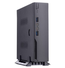 Корпус mini-ITX Foxline FL-103-AD120-DC черный, 120W, 2x USB 3.0, audio, slim