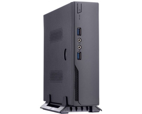 Корпус mini-ITX Foxline FL-103-AD120-DC черный, 120W, 2x USB 3.0, audio, slim