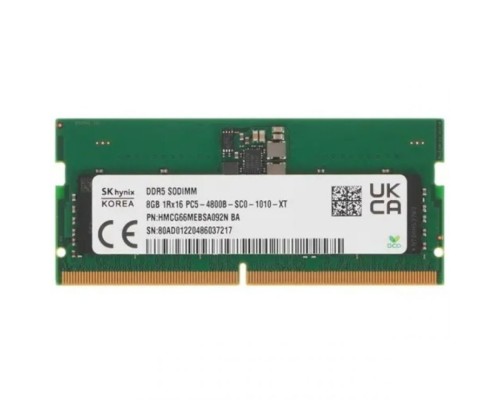 Оперативная память Hynix HMCG66MEBSA092N DDR5 1x8Gb