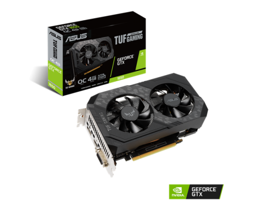 Видеокарта Asus PCI-E TUF-GTX1650-O4GD6-P-V2-GAMING NVIDIA GeForce GTX 1650 4096Mb 128 GDD