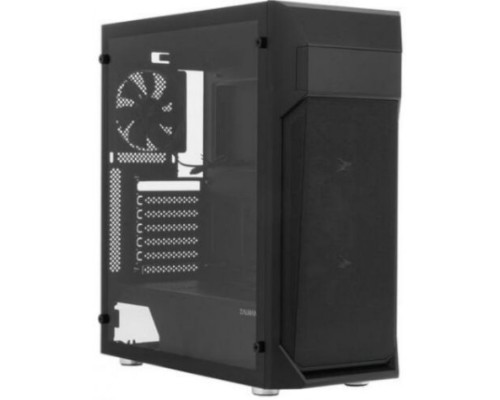 Корпус ATX Zalman Z1 Plus черный, без БП, боковая панель из закаленного стекла, 2*USB 3.0, USB 2.0, audio