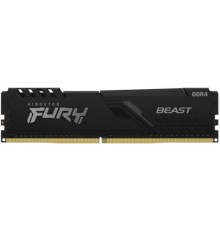 Модуль памяти DDR4 8GB Kingston FURY KF437C19BB/8 Beast Black 3733MHz CL19 1RX8 1.35V 288-pin 8Gbit