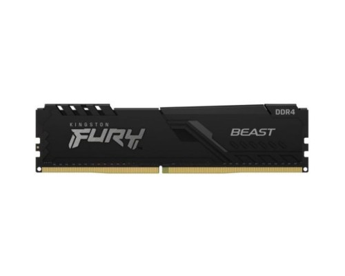 Модуль памяти DDR4 8GB Kingston FURY KF437C19BB/8 Beast Black 3733MHz CL19 1RX8 1.35V 288-pin 8Gbit