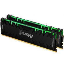 Модуль памяти DDR4 16GB (2*8GB) Kingston FURY KF432C16RBAK2/16 Renegade RGB 3200MHz CL16 1RX8 1.35V 288-pin 8Gbit