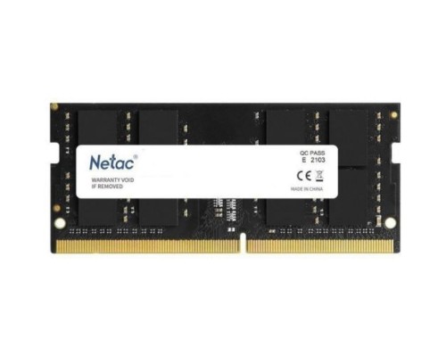 Модуль памяти SODIMM DDR4 16GB Netac NTBSD4N26SP-16 PC21300, 2666Mhz