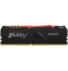 Модуль памяти DDR4 8GB Kingston FURY KF436C17BBA/8 Beast RGB 3600MHz CL17 1RX8 1.35V 288-pin 8Gbit