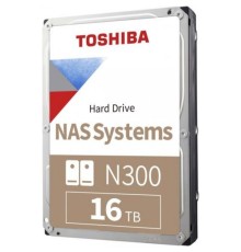 Жесткий диск 16TB SATA 6Gb/s Toshiba HDWG31GUZSVA N300 High-Reliability 3,5" 7200RPM 256MB