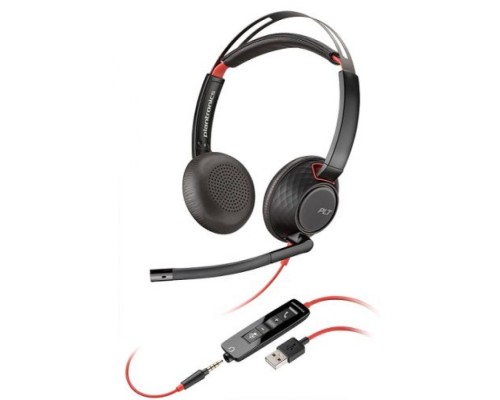 Гарнитура проводная Plantronics BlackWire C5220-A