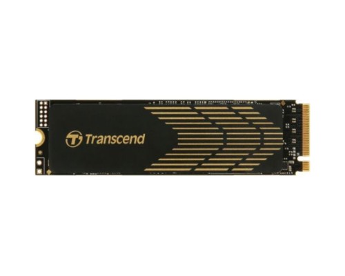 Накопитель SSD M.2 2280 Transcend TS500GMTE240S MTE240S 500GB PCIe Gen4 x4 NVMe 3D TLC 3800/2800MB/s IOPS 190K/540K MTBF 5.5M TBW 850